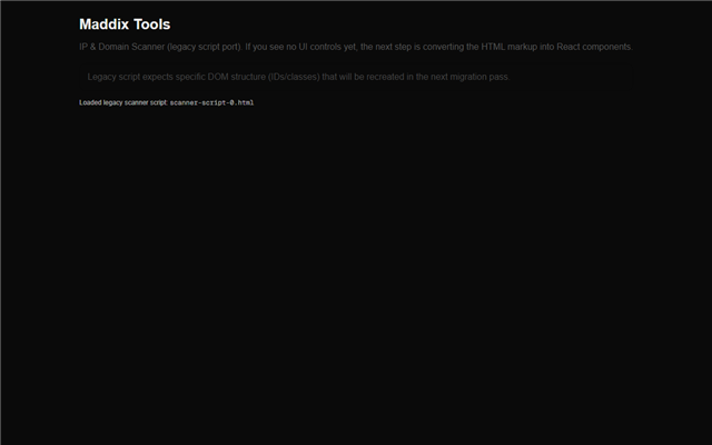Maddix Tools